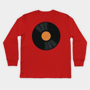 Vinyl disc Kids Long Sleeve T-Shirt